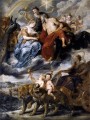 La reunión del rey y María de Médicis en Lyon el 9 de noviembre de 1600 1625 Peter Paul Rubens